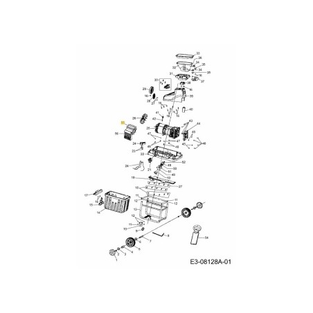 Tambour à lames 092.64.101 Original MTD | Newgardenstore.eu