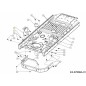 STAFFA DI MONTAGGIO DX 703-11194A-S ORIGINALE MTD