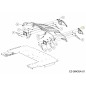 CORNICE FARO DESTRO 731-05285A ORIGINALE MTD CORNICE FARO DESTRO 731-05285A ORIGINALE MTD