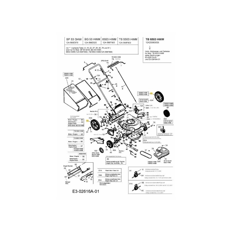 Radbaugruppe 734-04082 Original Montiert