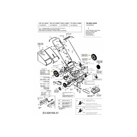 WHEEL ASM COMP 734-04082 ORIGINAL MTD | Newgardenstore.eu