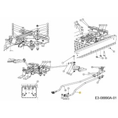 VARILLA DE ENLACE HIDRO RH 747-06495 ORIGINAL MTD | Newgardenstore.eu
