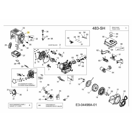 BEDIENFELD 751-11595 ORIGINAL MTD | Newgardenstore.eu