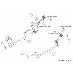 AXLE ASM:RR:SP:DUAL:LW:42/46 611-05025A ORIGINAL MTD
