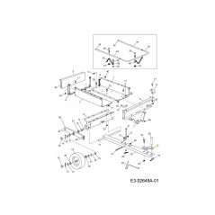HITCH PLATE AF-23014 ORIGINAL MTD