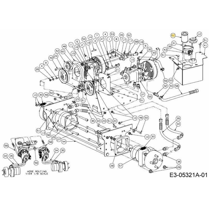 HYDROGENIC FILTER 02002258 ORIGINAL MTD