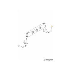 AXLE ASM:FRT:LH LT-5 638-04016637 ORIGINAL MTD