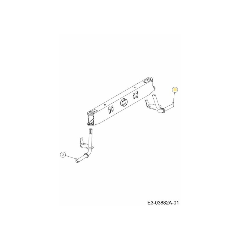 ASSALE ASM FRT LH LT-5 638-04016637 ORIGINALE MTD