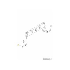 Achsenbaugruppe:Vorderachse:Rechts LT-5 638-04017637 Original Montiert | Newgardenstore.eu