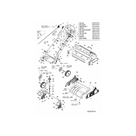 THROTTLE CONTROL + CABLE 746-04147 ORIGINAL MTD | Newgardenstore.eu