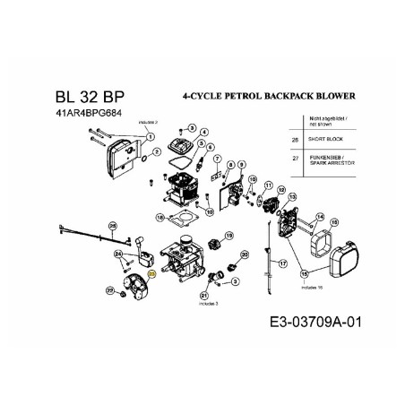 Volante magnético 753-05688 ORIGINAL MTD | Newgardenstore.eu