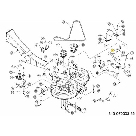 ROD BELT GUARD 783-05868A-S ORIGINAL MTD | Newgardenstore.eu
