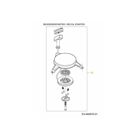 DÉMARREUR ENSEMBLE 751-10299A MONTÉ D'ORIGINE | Newgardenstore.eu