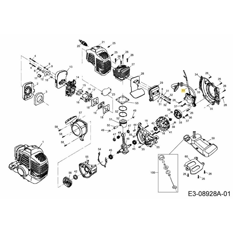 GRUPPO ACCENSIONE 092.63.533 ORIGINALE MTD