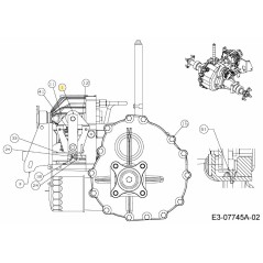 COMMANDE NEUTRE D'ARMEMENT 603-04340A ORIGINAL MTD