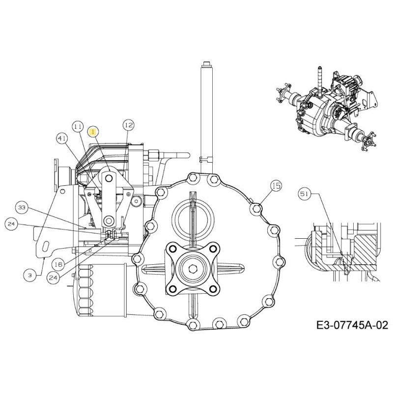 ARM NEUTRAL CONTROL 603-04340A ORIGINAL MTD ARM NEUTRAL CONTROL 603-04340A ORIGINAL MTD