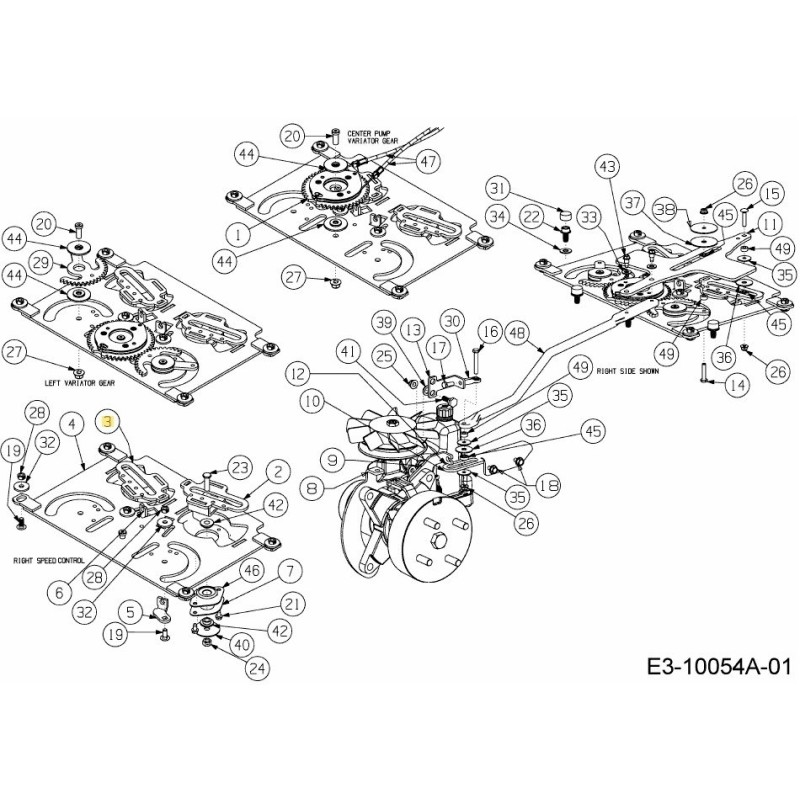 CAMMA DI CONTROLLO DELLA POMPA ASM LH 680-00368 ORIGINALE MTD