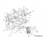 Sacoche pour cadre de braguette 649-05113A-S d'origine MTD