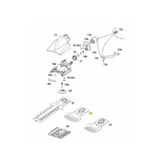 ACCU 10 EM REPLACEMENT BLADE 7085095 ORIGINAL MTD | Newgardenstore.eu