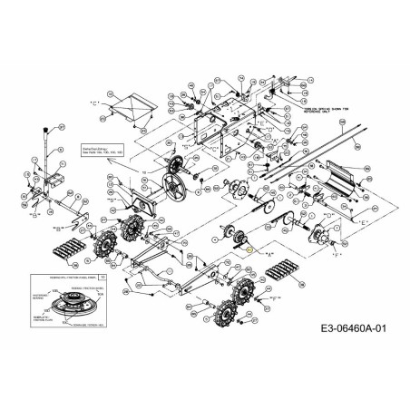 CADENA -420 PASO 1/2 713-0233 ORIGINAL MTD | Newgardenstore.eu