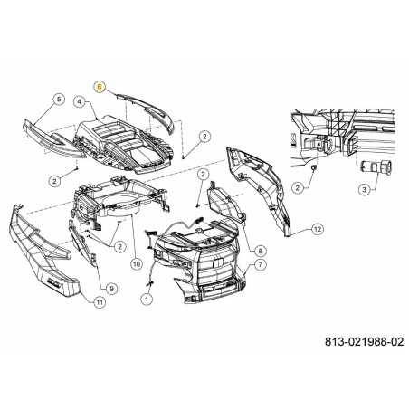 VERHAUBE LINKS 731-24595 ORIGINAL MONTAGE | Newgardenstore.eu