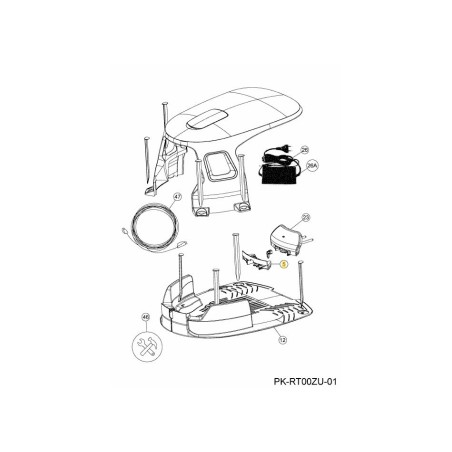 ADATTATORE BS A TESTA CHR RT 731-24908 ORIGINALE MTD | Newgardenstore.eu