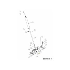 VARILLA:TIE:DELANTERA 747-06027 ORIGINAL MTD | Newgardenstore.eu