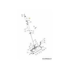 Rohrbaugruppe oben 683-04761 Original MTD