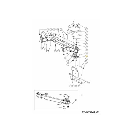 STERZO A CAMBIO PURT 717-05133 ORIGINALE MTD | Newgardenstore.eu