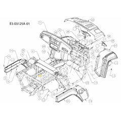 INSULATOR:COVER 751-10435 ORIGINAL MTD