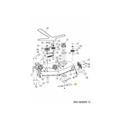 LAMA 17" 742-05534 ORIGINALE MTD