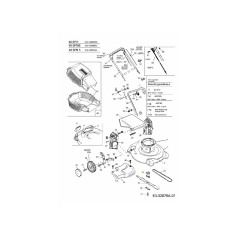 ADAP:BLADE:21" MONOBLOC 748-04015A ORIGINAL MTD | Newgardenstore.eu