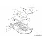 COPERCHIO ALLOGGIAMENTO MOTORE DX/SX 703-20624637 ORIGINALE MTD COPERCHIO ALLOGGIAMENTO MOTORE DX/SX 703-20624637 ORIGINALE MTD