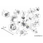 ENSEMBLE DE VOLANT MOTEUR 753-06246 ORIGINAL MTD