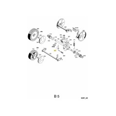 FILO BOWDEN 4725054 ORIGINALE MTD