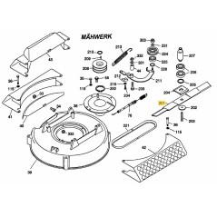 CUCHILLA 6110400 ORIGINAL MTD
