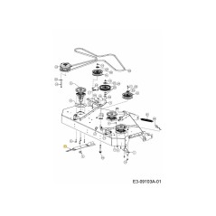 BLADE-HI LIFT 21.0" 60" TNK CT 742-04415 ORIGINALE MTD | Newgardenstore.eu