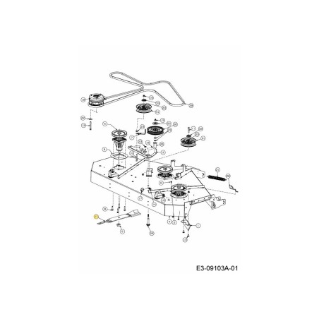 BLADE-HI LIFT 21.0" 60" TNK CT 742-04415 ORIGINALE MTD | Newgardenstore.eu