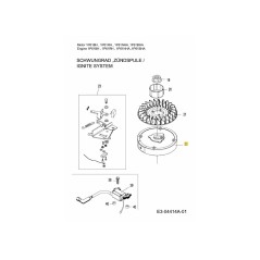 VOLANT MOTEUR 751-11044 ORIGINAL MTD | Newgardenstore.eu