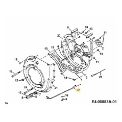 WIRE HARNESS 629-0241A ORIGINAL MTD | Newgardenstore.eu