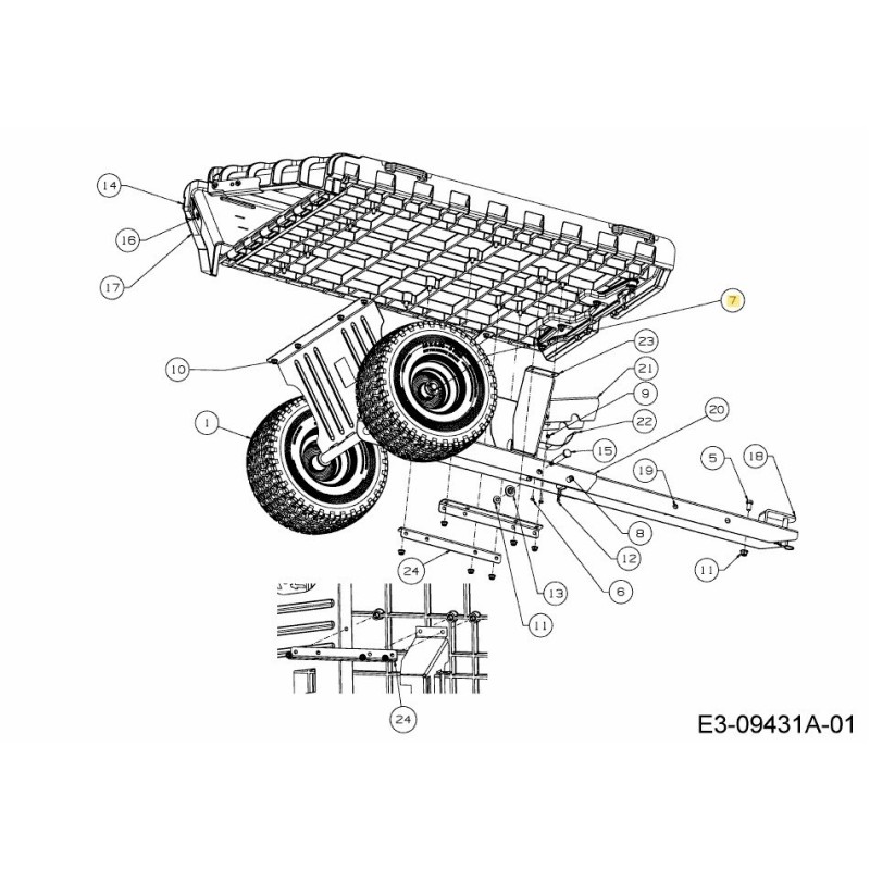 EJE 711-06444 ORIGINAL MTD