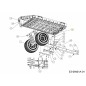AXLE SHAFT 711-06444 ORIGINAL MTD