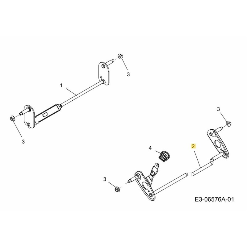 ASSALE ASM ANTERIORE 611-04150 ORIGINALE MTD