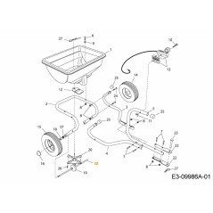 AXLE EDGER AF-40903 ORIGINAL MTD