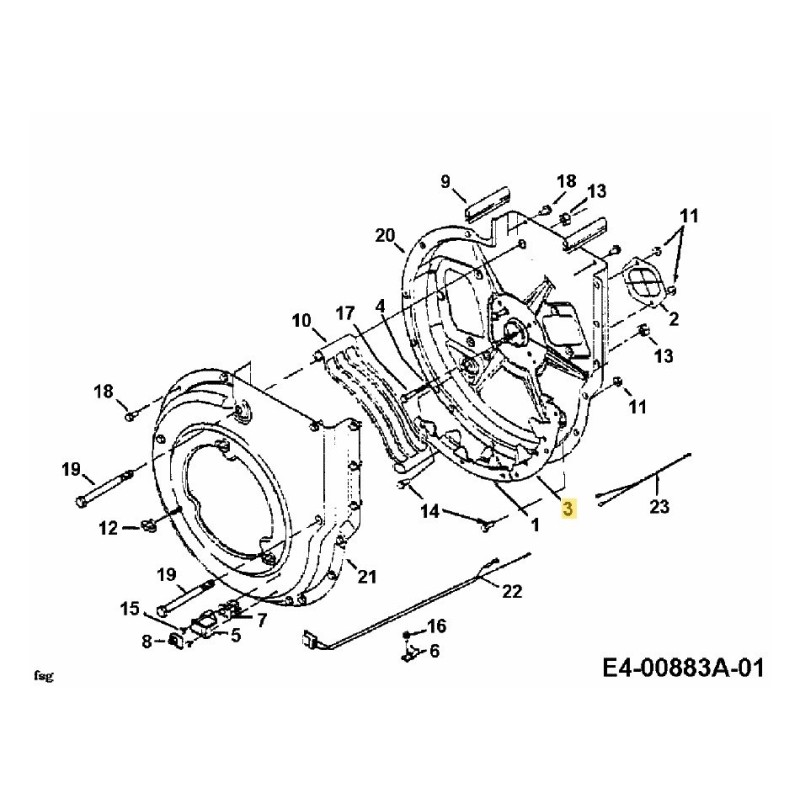 Oberes Häckselmesser 781-0599 Original MTD