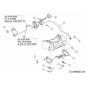 CONJUNTO DE EJE TRASERO VST CENTRAL 8X 611-05037A ORIGINAL MTD CONJUNTO DE EJE TRASERO VST CENTRAL 8X 611-05037A ORIGINAL MTD