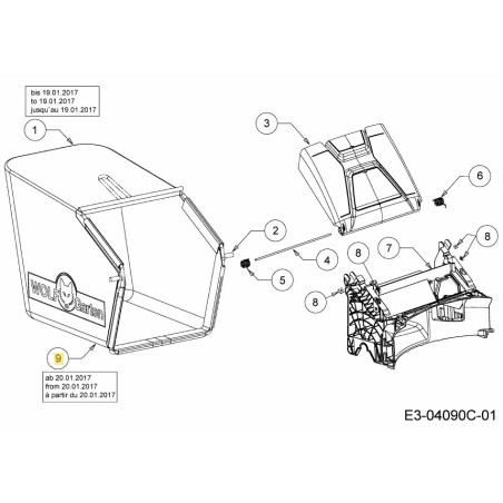 GIARDINO DEL LUPO IN SACCHETTO DI GRASSA 664-05039A ORIGINALE MTD | Newgardenstore.eu