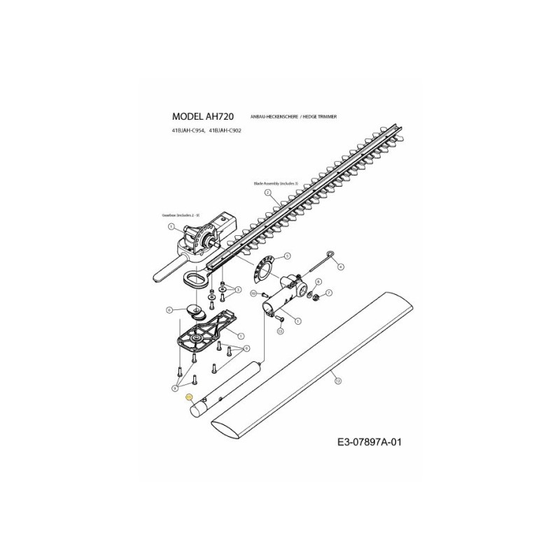 BOOM ASM 753-08007 ORIGINALE MTD