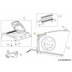 BOLSA DE AGARRE PARA MARCO 53 CM 75 L 647-05125A-S ORIGINAL MTD | Newgardenstore.eu