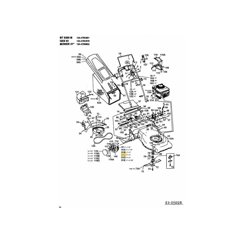 WHL:COMPL:8x2 SWAV GRAY PL 734-1826 ORIGINAL MTD